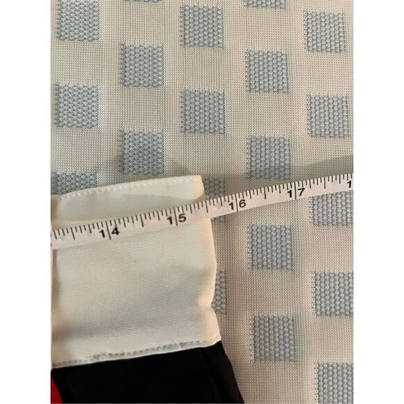 Katharine Kidd- Colorblock Button Detail pleated Midi Skirt size 8 NWT$335 - Picture 5 of 6